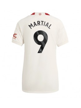 Manchester United Anthony Martial #9 Zenski Rezervni Dres 2023-24 Kratak Rukavima
